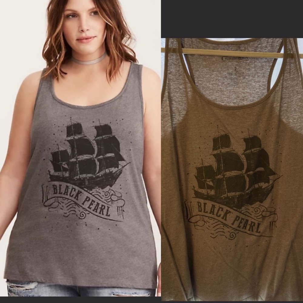 Torrid Black Pearl tank top